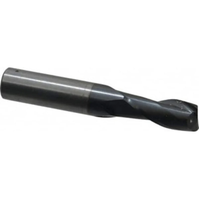 OSG 29/64, 1 LOC, 1/2 Shank Diam, 3 OAL, 2 Flute, Solid Carbide Square End Mill Single End, TiAlN Finish, Spiral Flut...